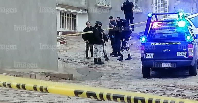 Hallan una caja con restos humanos en la colonia ETE