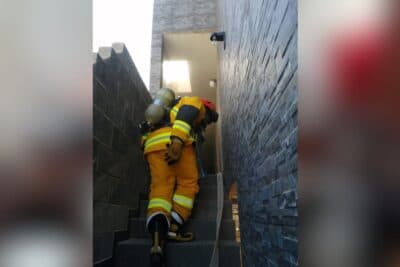 Se incendia casa en Fresnillo