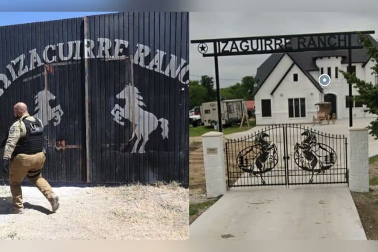 ¿Otro Rancho Izaguirre en Texas? con el mismo nombre y logotipo al del rancho en Jalisco