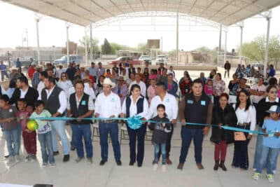 Ayuntamiento de Mazapil inaugura techumbre tipo domo y continúa con entregas del programa “Maz Apoyo a tu Vivienda”