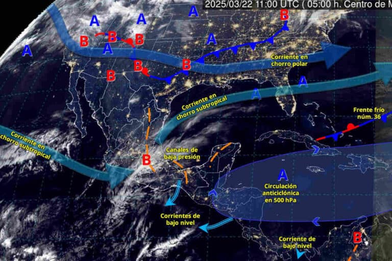 ¿Cómo será el clima hoy 22 de marzo de 2025 en Zacatecas?