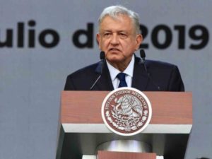 El Presidente de la Repíublica, Andrés ManuelLópez Obrador