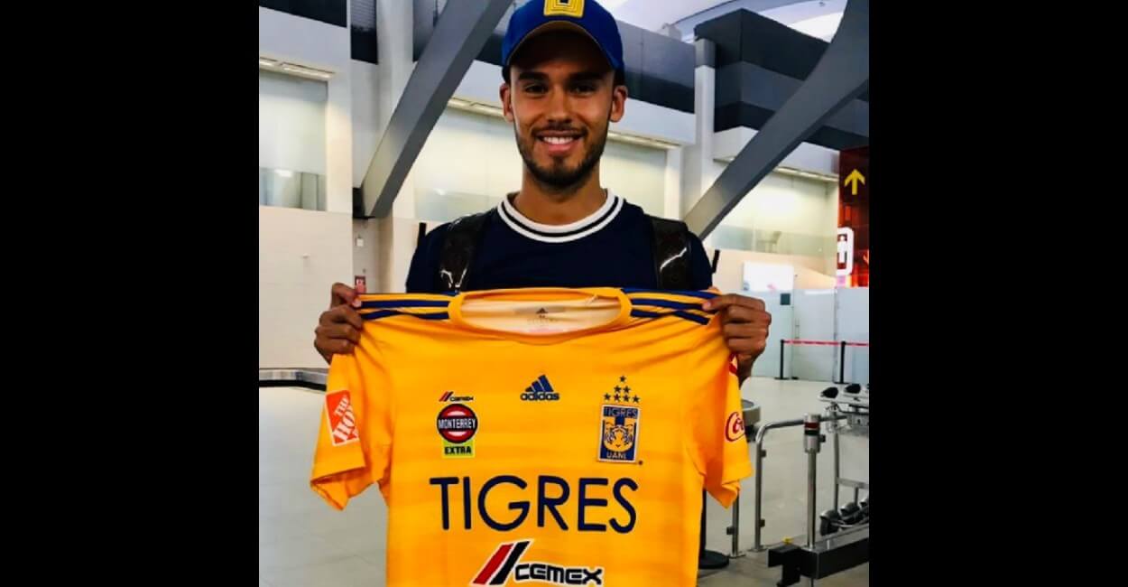 El defensa mexicano Diego Reyes, ya está en Nuevo León para reforzar a Tigres.