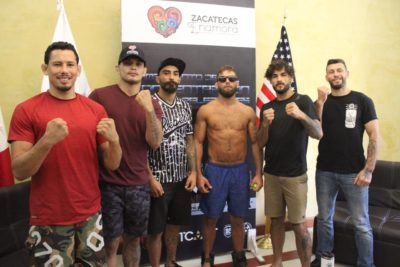 Peleadores de UFC en Zacatecas