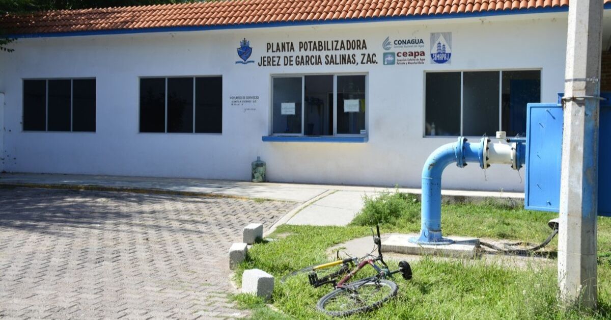El Sistema de Agua de Jerez fue robado el fin de semana. Foto: Cortesía.