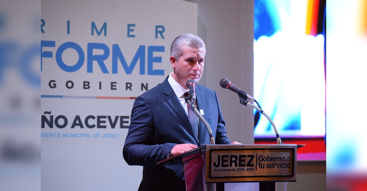 Antonio Aceves, alcalde de Jerez.
Foto: José Manuel Pereyra