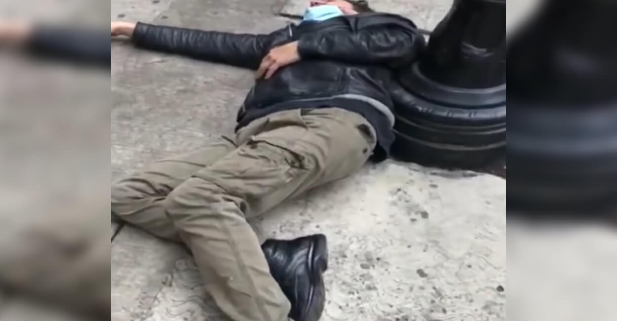 Arturo Vázquez, actor de Televisa, terminó tirado en la calle tras la agresión.