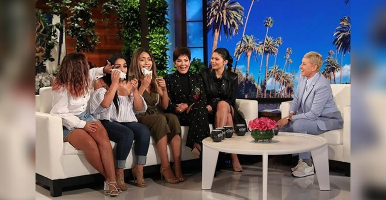 Kylie Jenner realizó las donaciones en el programa de Ellen DeGeneres.