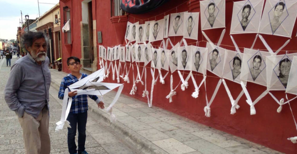 Los Papalotes tomó fuerza con los 43 de Ayotzinapa.