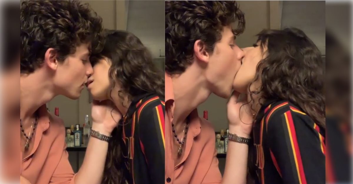 Shawn Mendes y Camila Cabello compartieron un beso en Instagram.