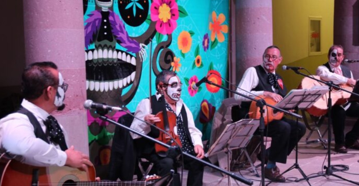 El terror y la buena música invadió al Museo Zacatecano.