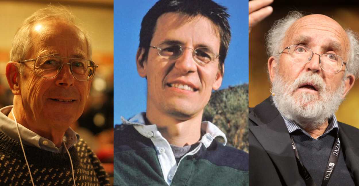 James Peebles, Didier Queloz y Michel Mayor; son los ganadores del Premio Nobel de Física 2019.