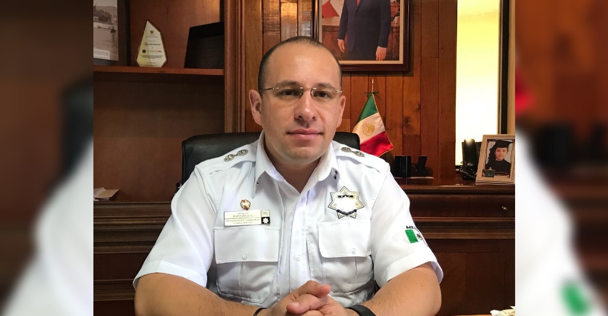 Oswaldo Caldera, director de la Policía de Seguridad Vial.