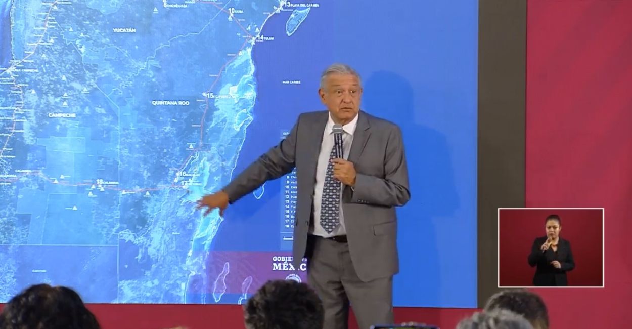 El presidente Andrés Manuel López Obrador presentó el proyecto.