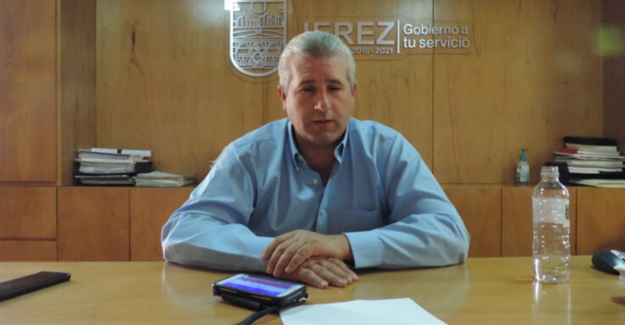 Antonio Aceves, alcalde de Jerez.