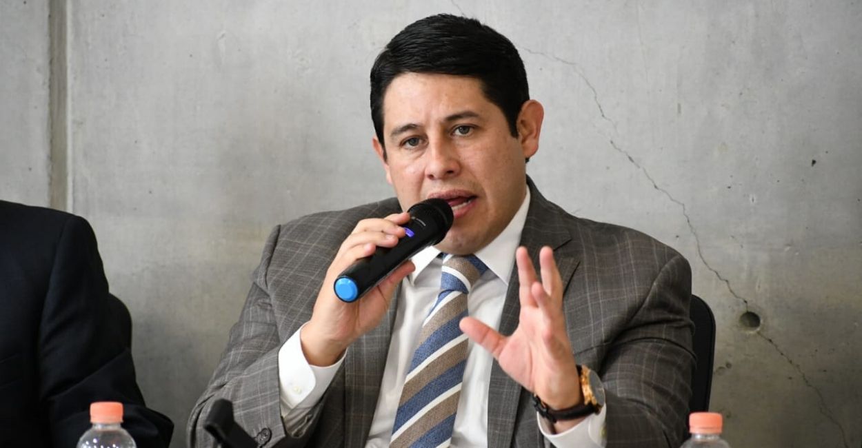 Jorge Miranda Castro, secretario de Finanzas. Foto: María Gamboa.