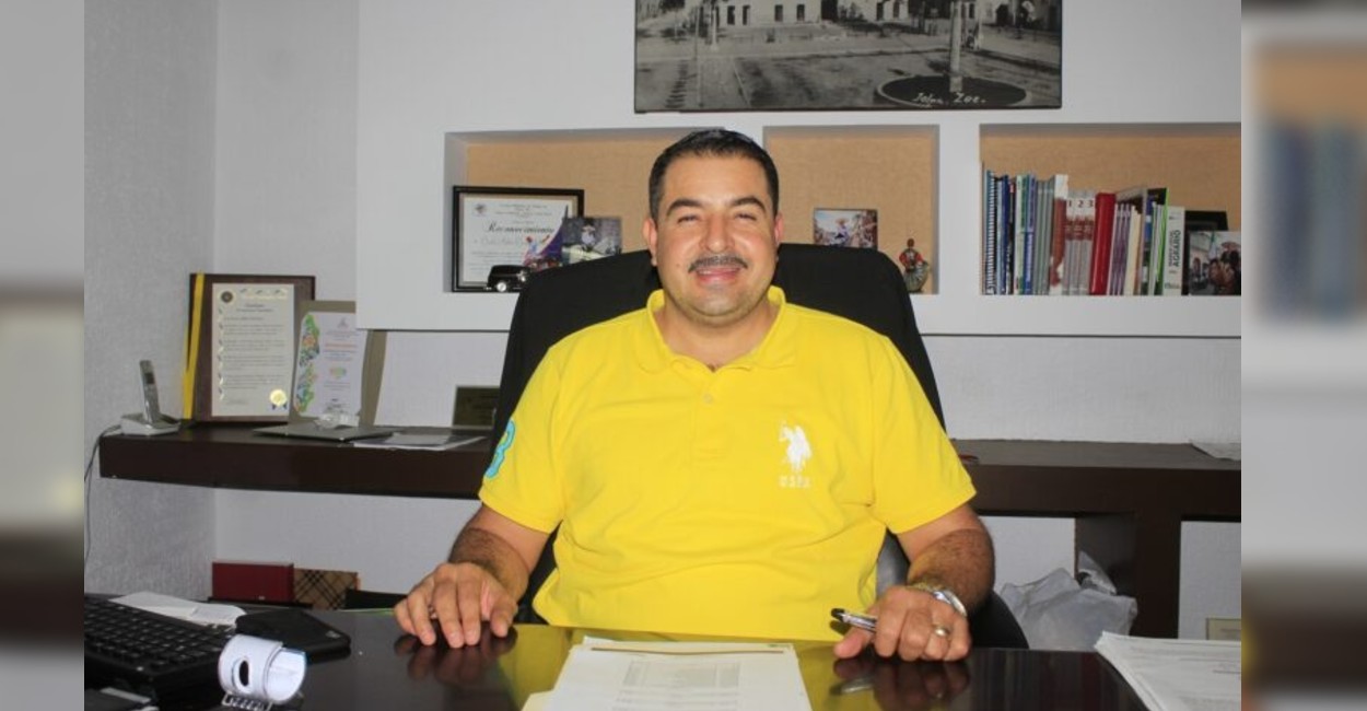 Carlos Carrillo, alcalde de Jalpa.