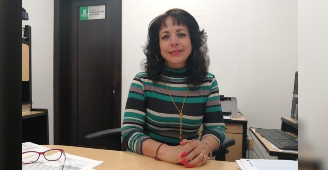 Juana María Dávila, coordinadora del área de Vinculación Laboral.
