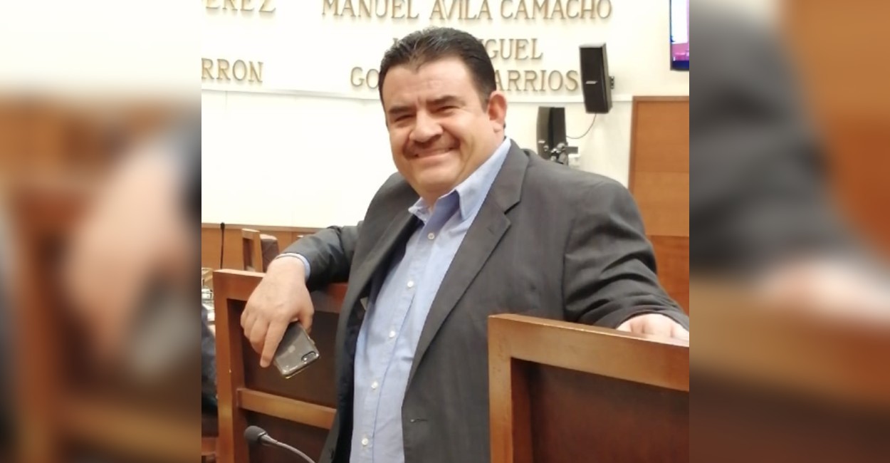 José María González, diputado local. | Foto: Silvia Alvarado