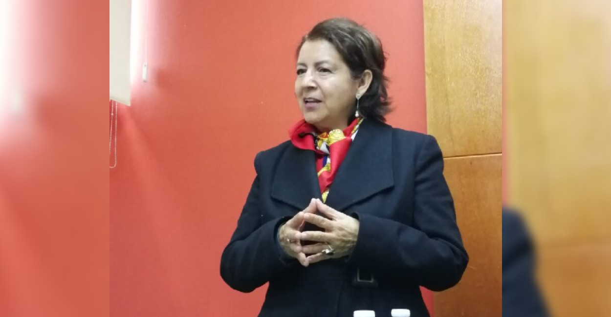 Elizabeth Vega Ávila, directora de la región 02 federalizada.