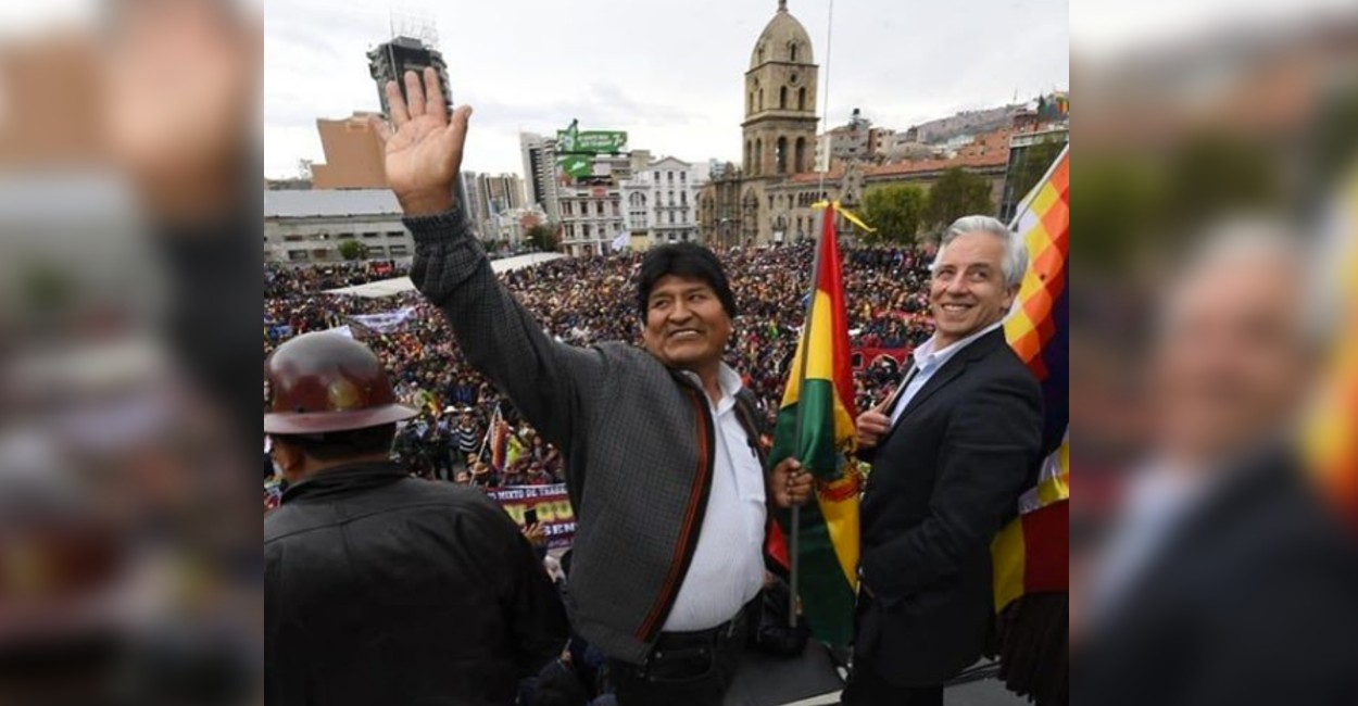 Evo Morales, presidente de Bolivia. / Foto: Instagram.
