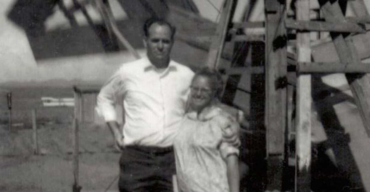 Ervil LeBaron y su madre y fundadora de la colonia LeBaron, Alma Dayer LeBaron.