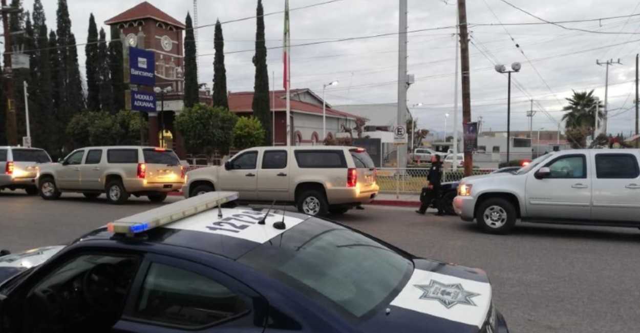 El FBI ya circula en las calles de Agua Prieta, Sonora.