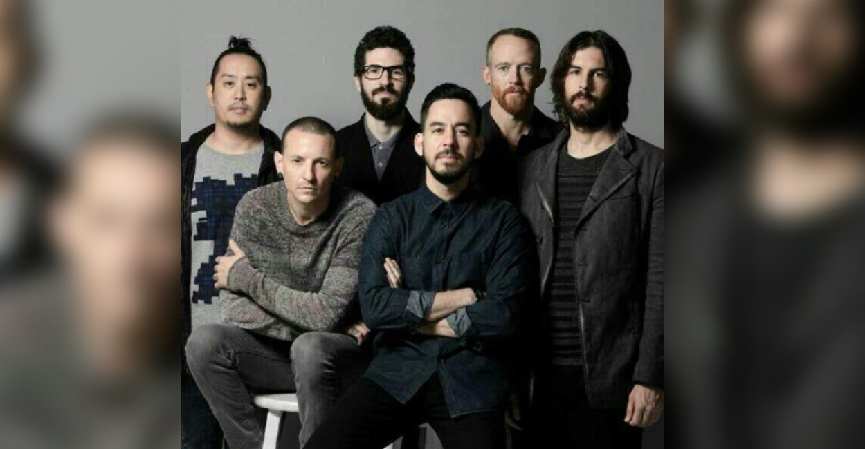 Integrantes de la banda Linkin Park. 