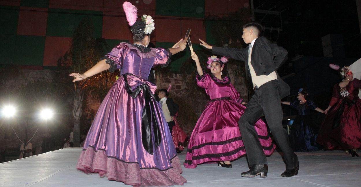 El ballet regiomontano devolvió la visita del Grupo de Danza Huehuecóyotl. Foto: Rocío Ramírez.