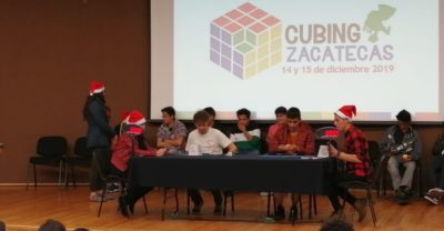 Concluye Cubing Zacatecas 2019