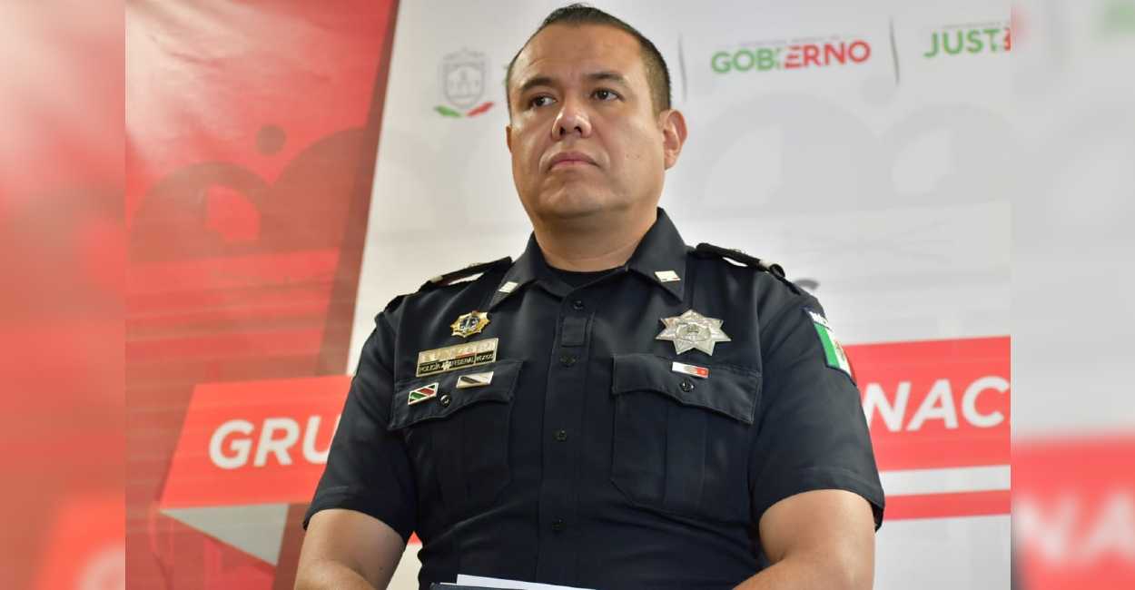 Hugo Rafael Sánchez, comisionado de la Policía Federal. //Foto: María Gamboa 