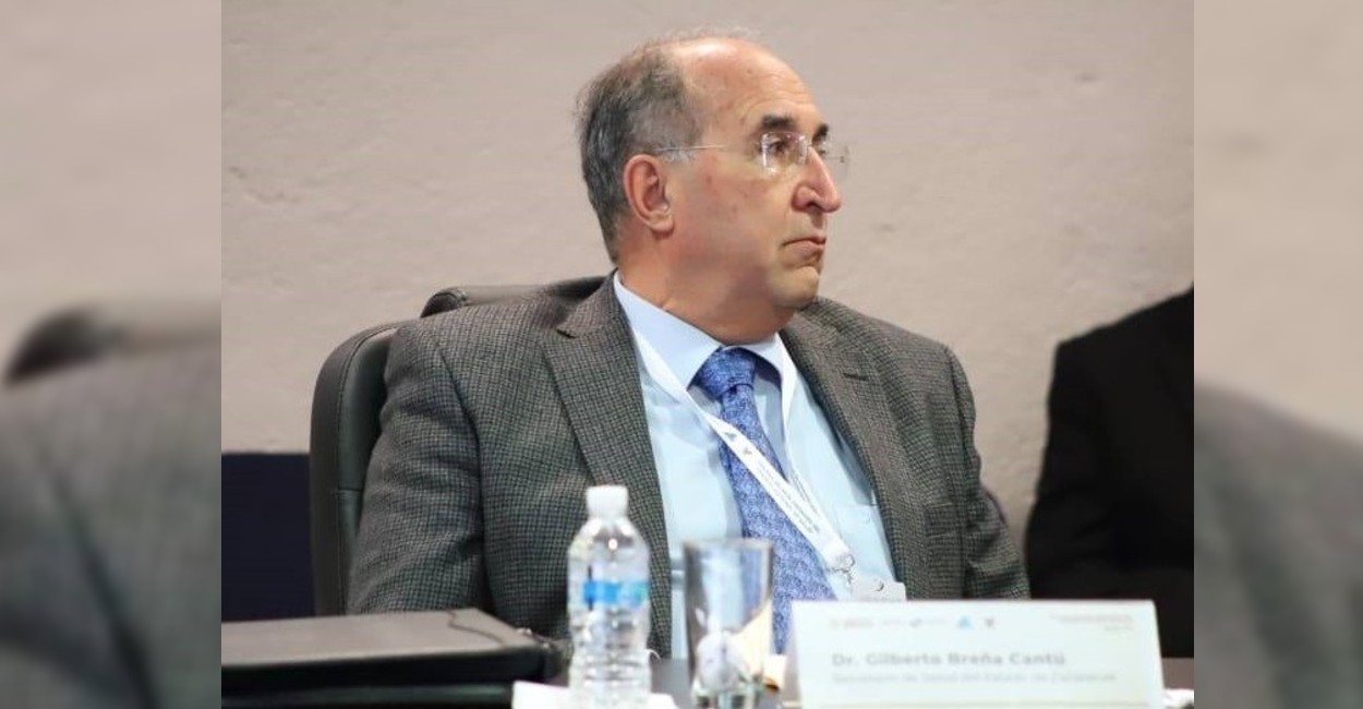 Gilberto Breña, secretario de Salud.