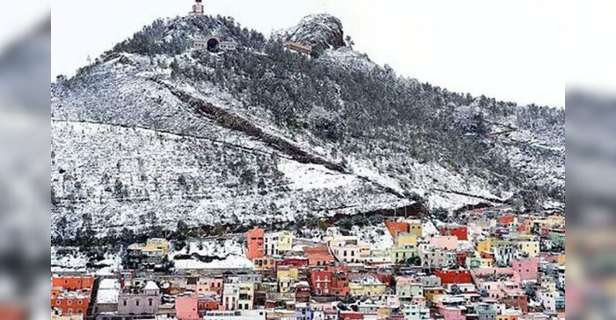 la nevada de 1997 en Zacatecas