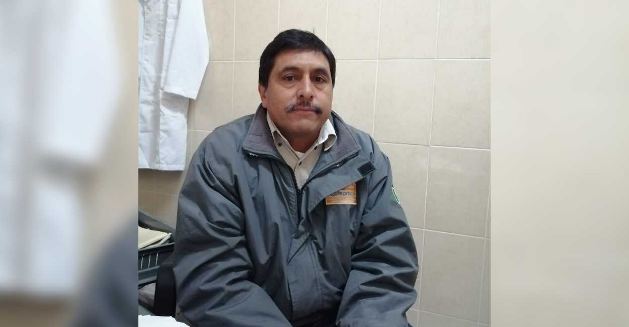 José Ángel Martínez Delgado, coordinador de Protección contra Riesgos Sanitarios. 