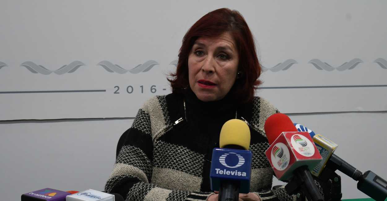 Lucía Reyes Veyna titular de Epidemiología de la Secretaría de Salud del Estado. 