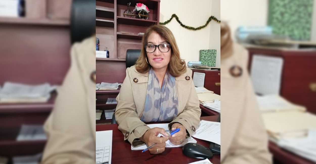 María Irene Magallanes Mijares, titular de la Dirección de Desarrollo Social. 