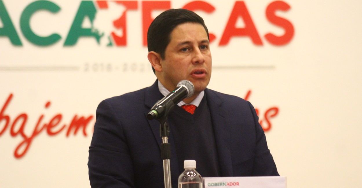 Jorge Miranda Castro, secretario de Finanzas del Gobierno del Estado. Imagen: Miguel Alvarado