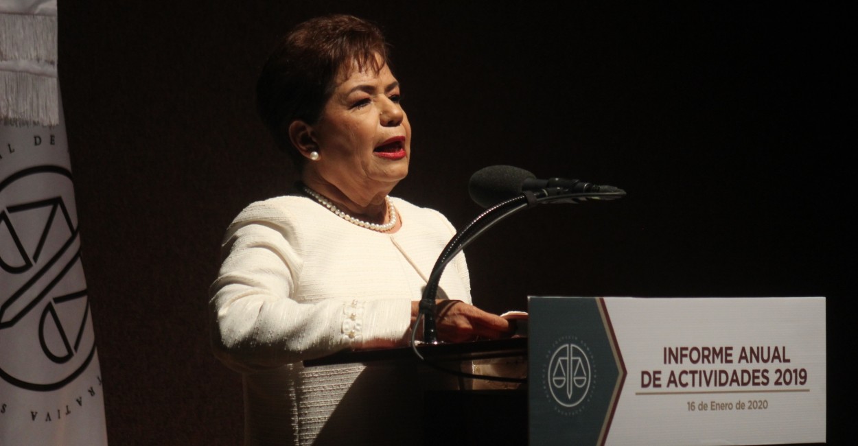 Raquel Velasco, presidenta del Tribunal de Justicia Administrativa. Imagen: Miguel Alvarado
