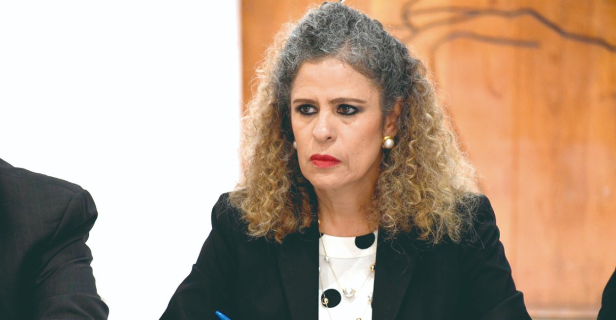 Paula Rey Ortiz, titular de la Secretaría de la Función Pública. Imagen: María Gamboa