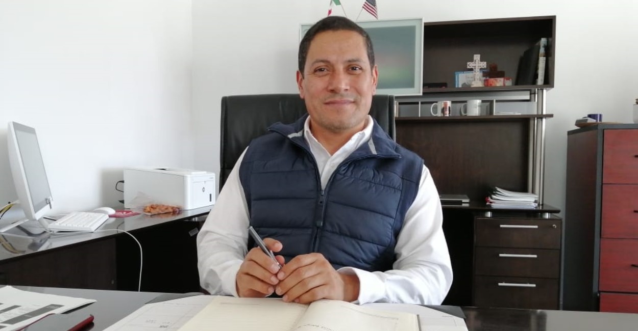 José Juan Estrada, titular de la Secretaría del Zacatecano Migrante. Foto: Norma de Luna