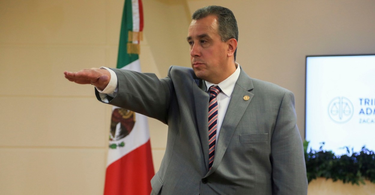 Magistrado Uriel Márquez Cristerna nuevo Presidente del TRIJAZAC. Foto: Cortesía