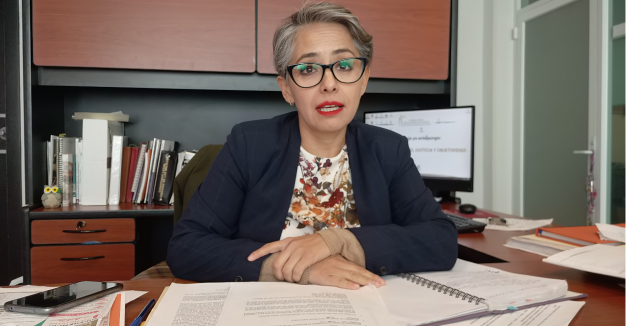Fátima Encina Arroyo, fiscal Especializada en Atención de Delitos contra las Mujeres por Razones de Género.