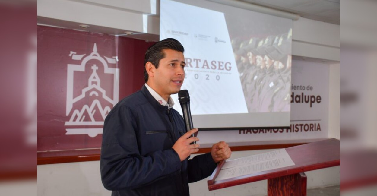 Julio César Chávez,, alcalde de Guadalupe.