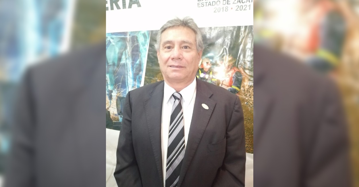 Roberto González presidente de la delegación zacatecana de la Cámara Mexicana de la Industria de la Construcción.