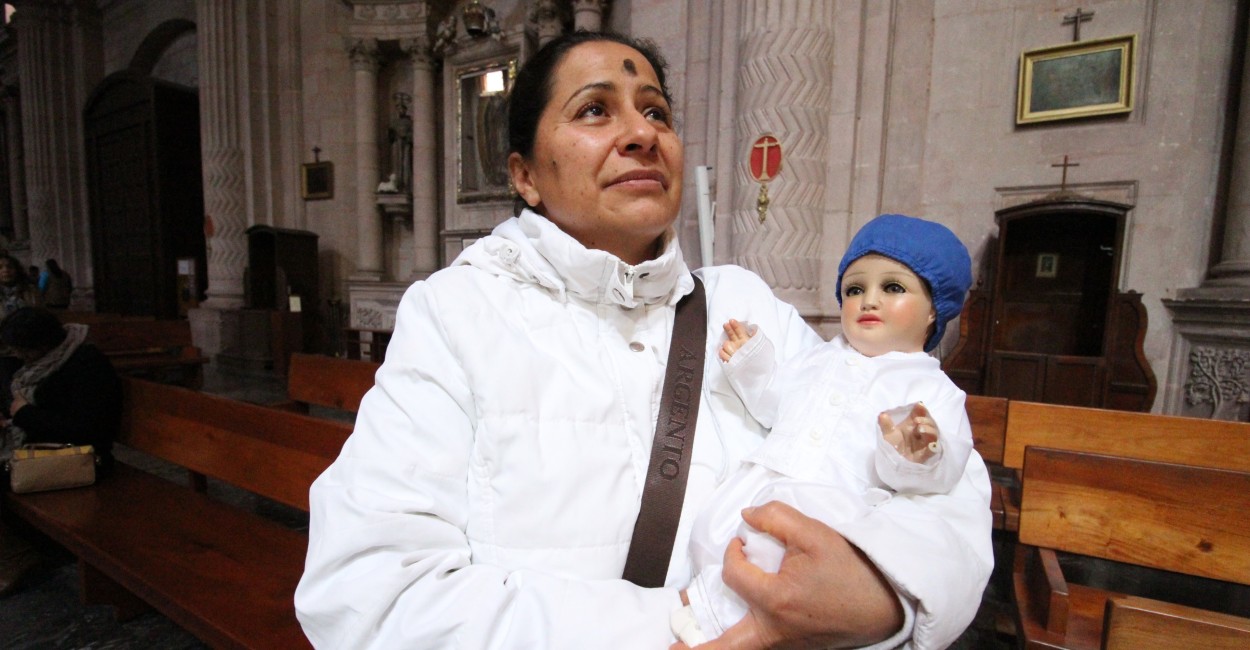 Llenas de fe, las familias zacatecanas cumplieron con esta tradición religiosa.  