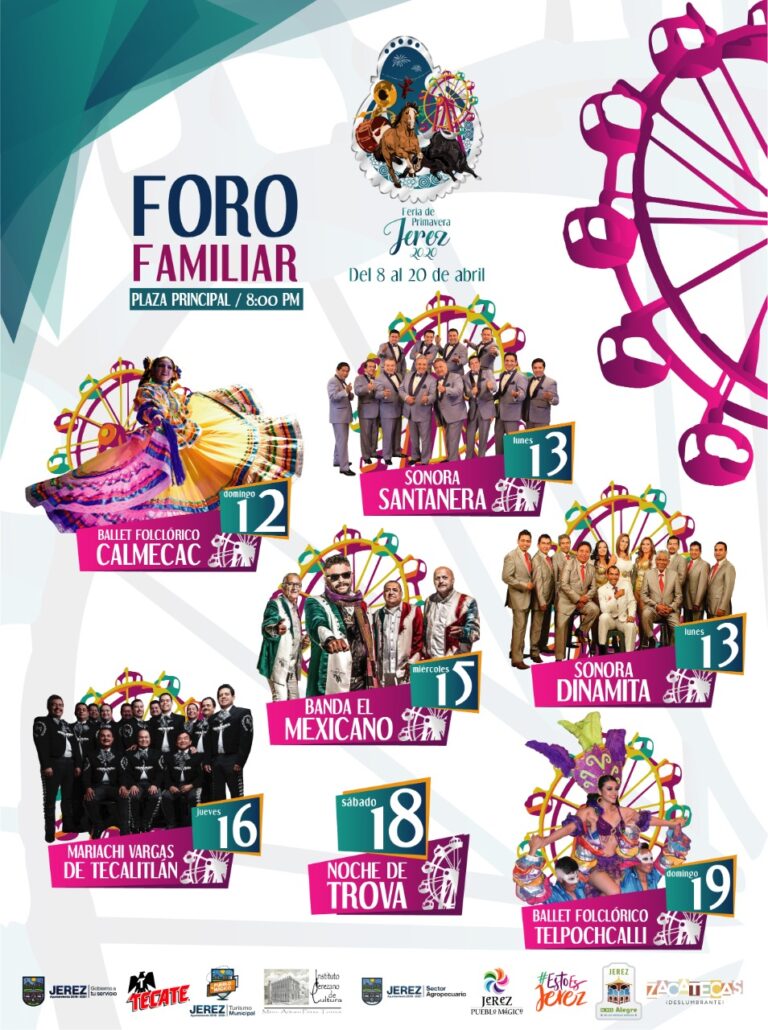 Programa Oficial de la Feria de Primavera Jerez 2020