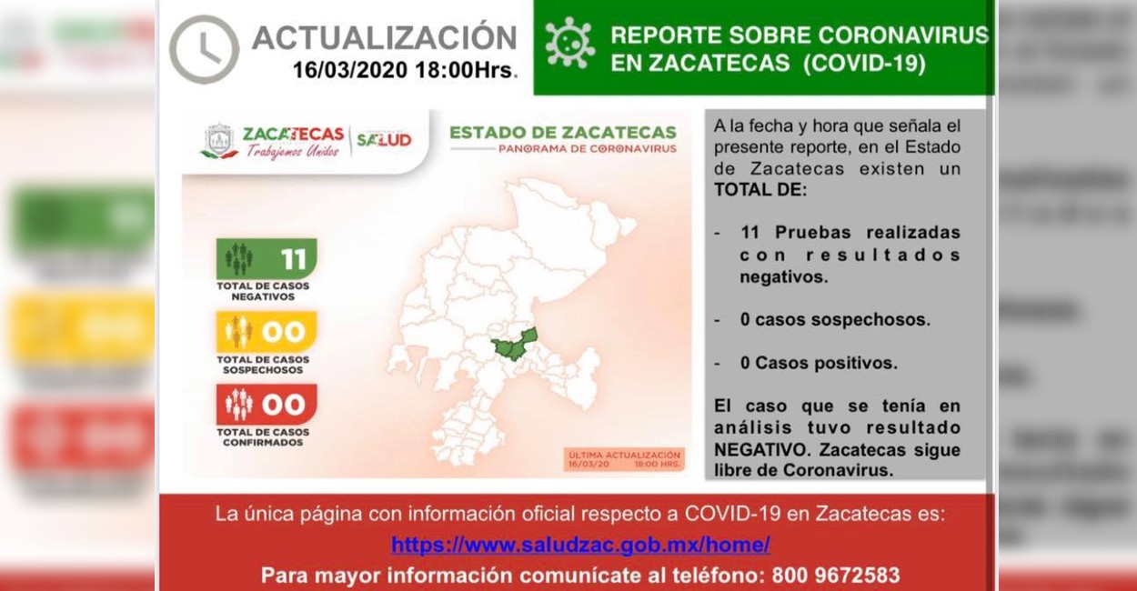 Foto: Secretaría de Salud de Zacatecas.