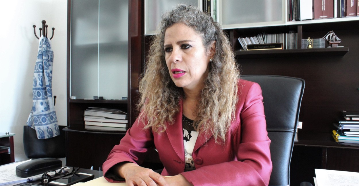 Paula Rey Ortiz Medina, titular de la Secretaría de la Función Pública. Foto: Miguel Alvarado.