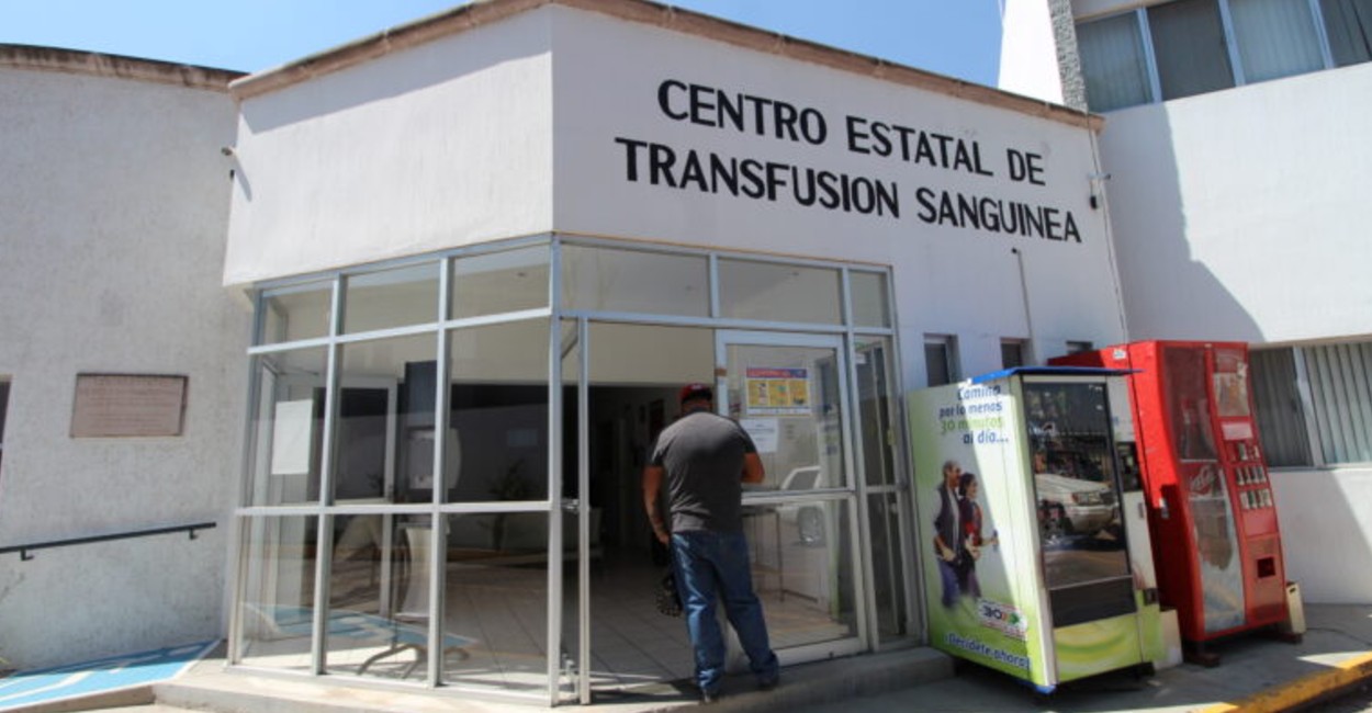 El Centro Estatal de Transfusión Sanguínea abre todos los días. Foto: Miguel Alvarado.