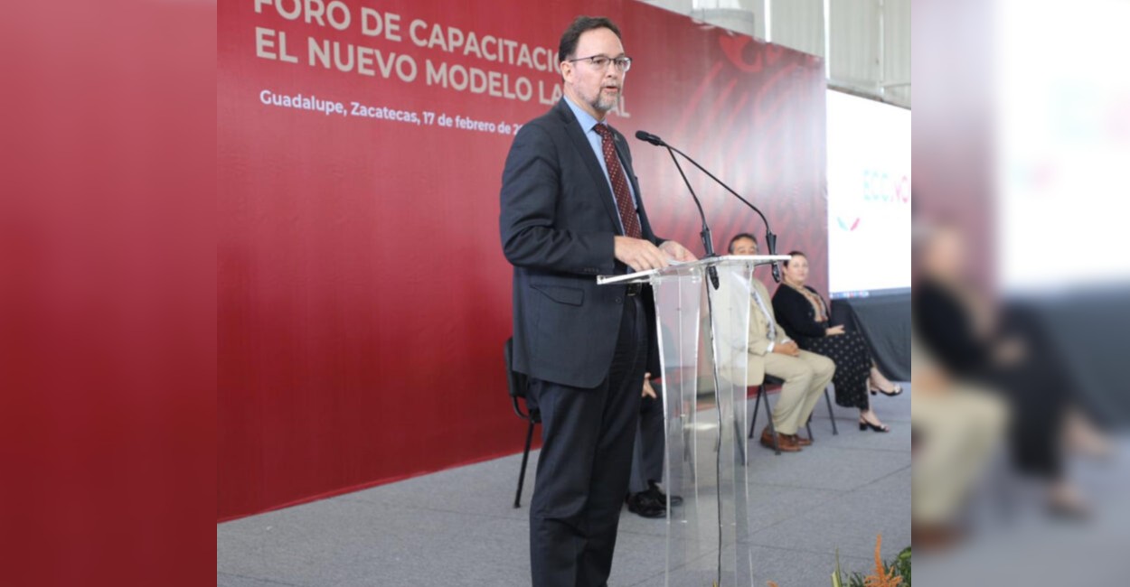 Carlos Bárcenas, secretario de Economía en Zacatecas. Foto: Archivo.